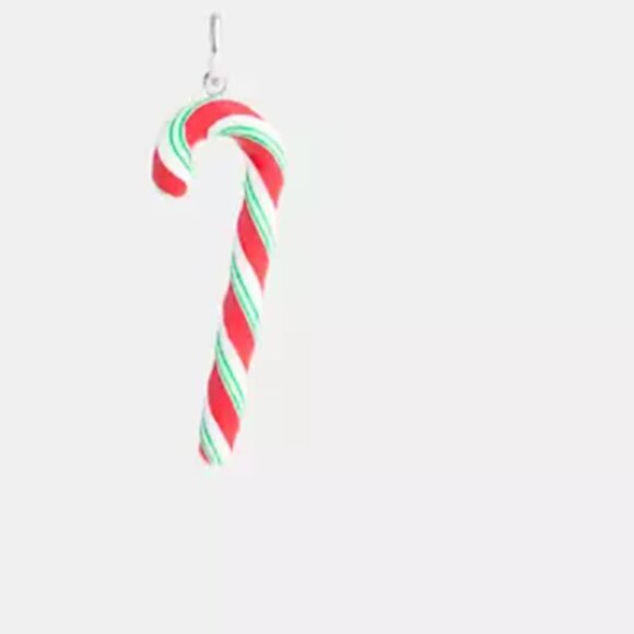 COACH Earring Candy Cane BRAND-NEW w/tags/dust Bag - Picture 1 of 9